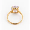 Bague en or 750 millièmes avec quartz Lokans